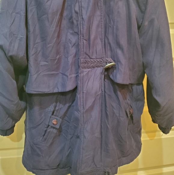 Izzi vintage blue jacket womens size large - Picture 2 of 10